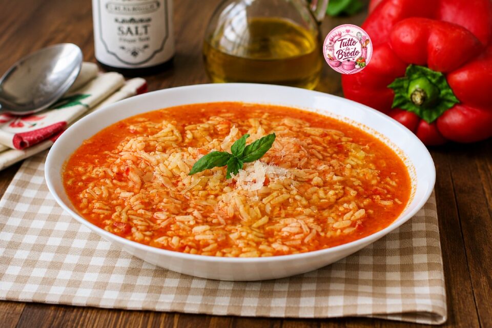 RISOTTO AL SUGO DI PEPERONI