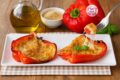 Peperoni ripieni di mozzarella filante con Pangrattato "Gratinati al Forno"