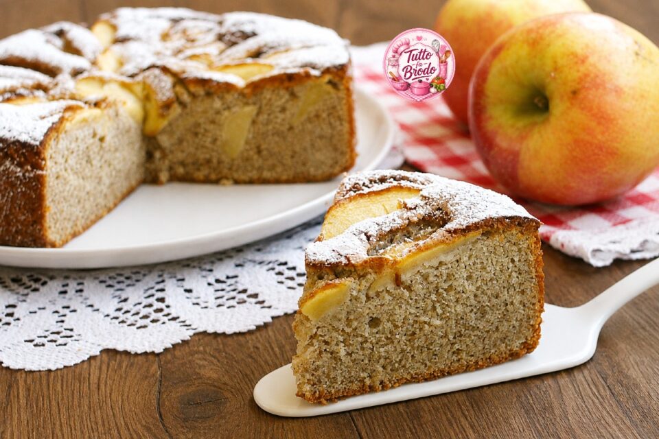 TORTA DI MELE CON GRANO SARACENO