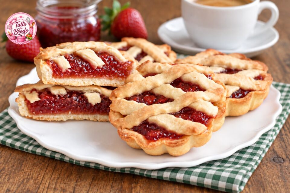 CROSTATINE ALLA MARMELLATA DI FRAGOLE