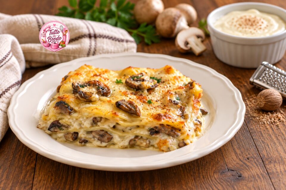 LASAGNE AI FUNGHI CREMOSE