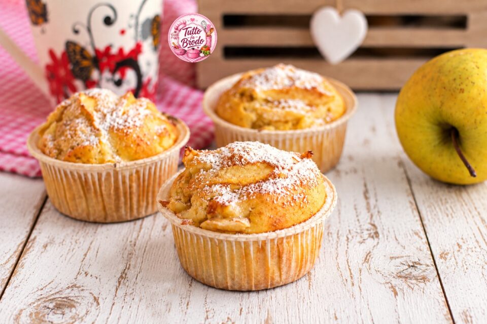 Muffin alle Mele Morbidi
