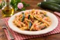Penne Cremose Salmone e Zucchine