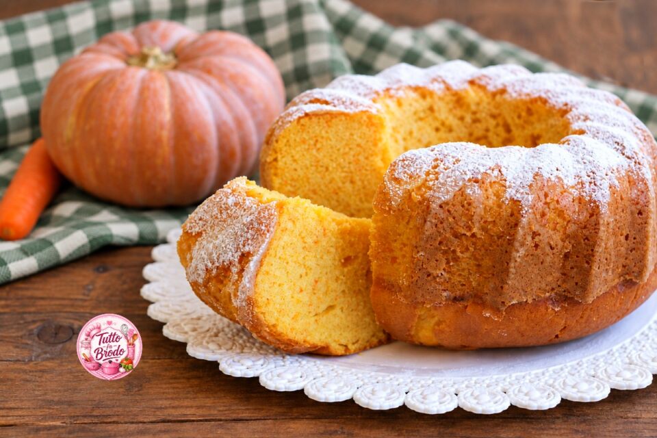 CIAMBELLA CON ZUCCA E CAROTE