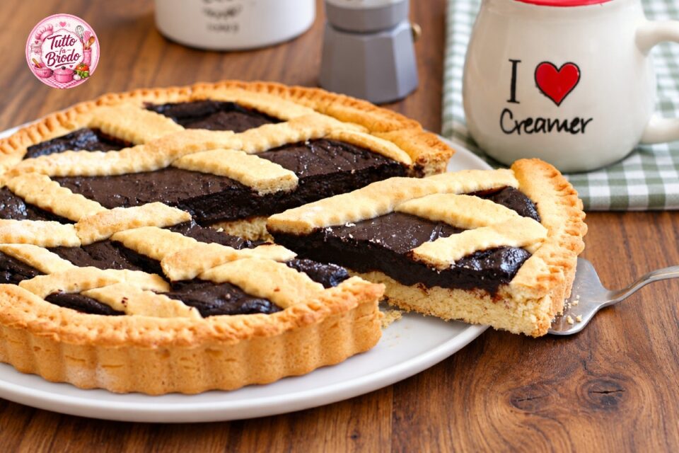 CROSTATA AL CACAO CON RICOTTA