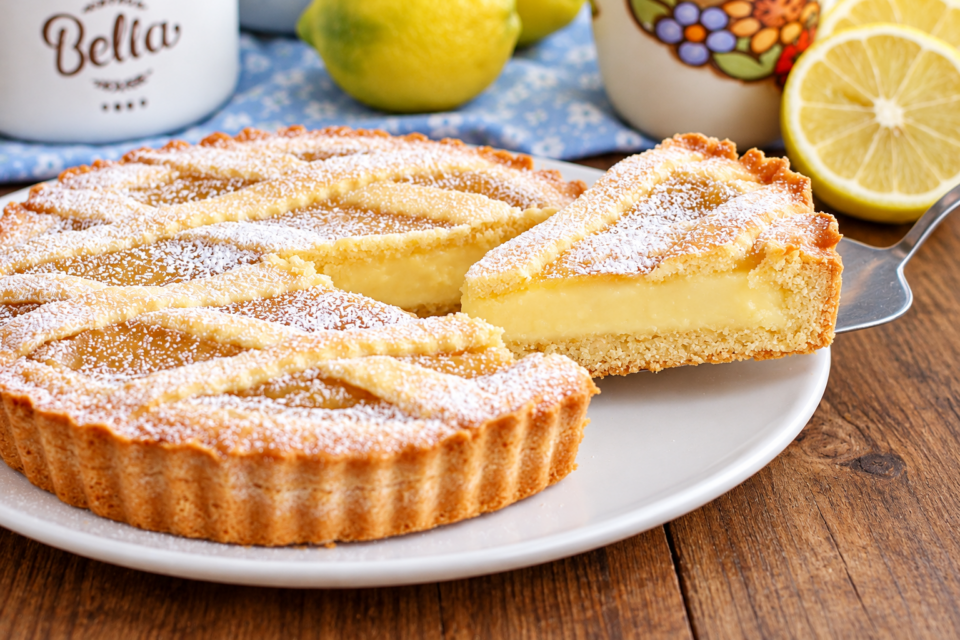 CROSTATA CON CREMA AL LIMONE