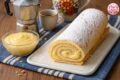 Rotolo alla Crema Pasticcera "Dolce dal cuore Cremoso"