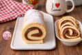 Rotolo alla Nutella "Ricetta facile" con pasta biscotto soffice