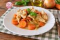 Straccetti di Pollo con Carote e cipolla: Ricetta Facile