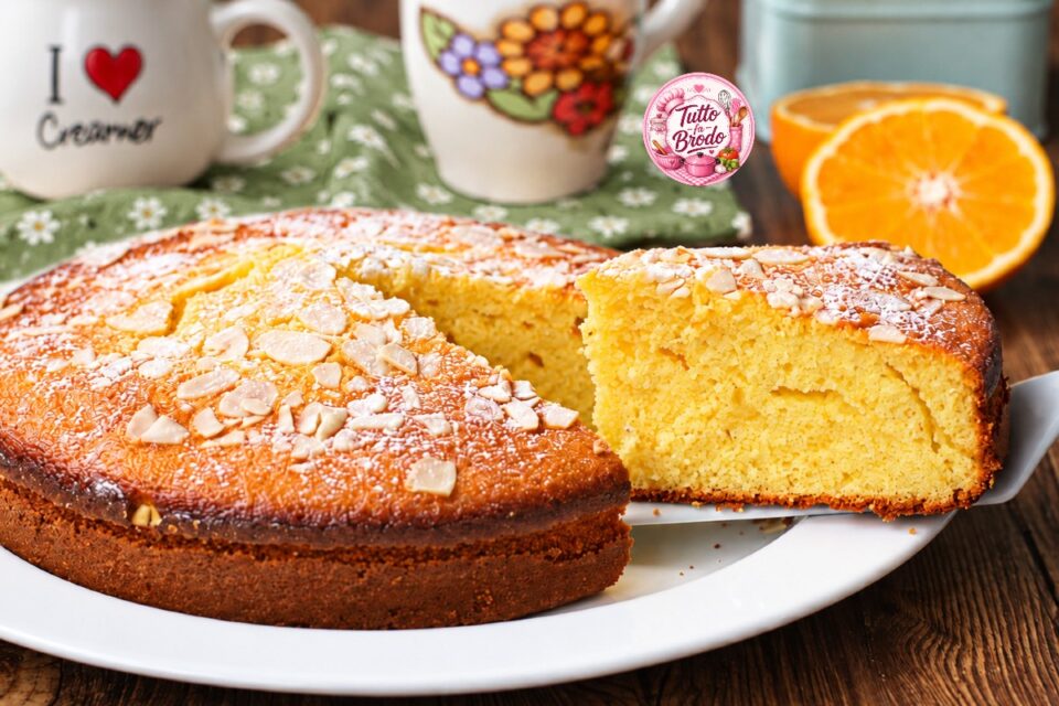 TORTA DI ARANCIA E MANDORLE