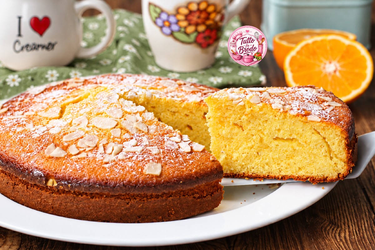TORTA DI ARANCIA E MANDORLE