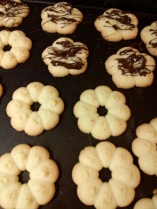 biscotti fatti con la sparabiscotti