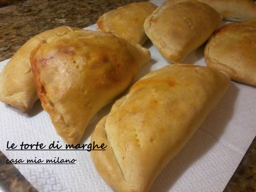 calzone con salame