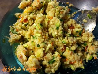 Polpette vegetariane con quinoa