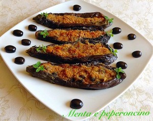 Ricetta Melanzane ripiene con le olive nere