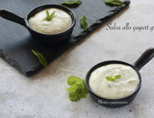 Salsa allo yogurt greco
