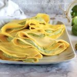 Crespelle con crema di friggitelli e formaggio