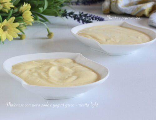 Maionese con uova sode e yogurt greco – ricetta light