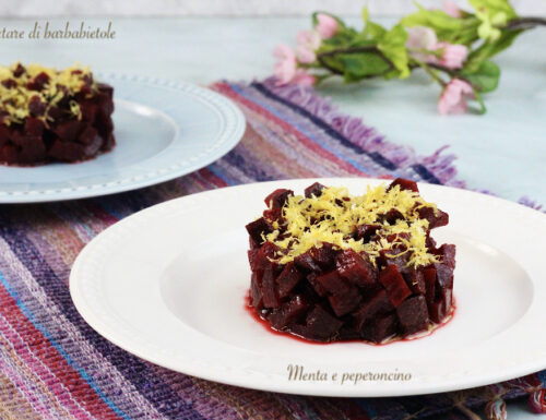 Tartare di barbabietole