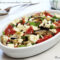 Insalata di melanzane con pomodorini e mozzarella