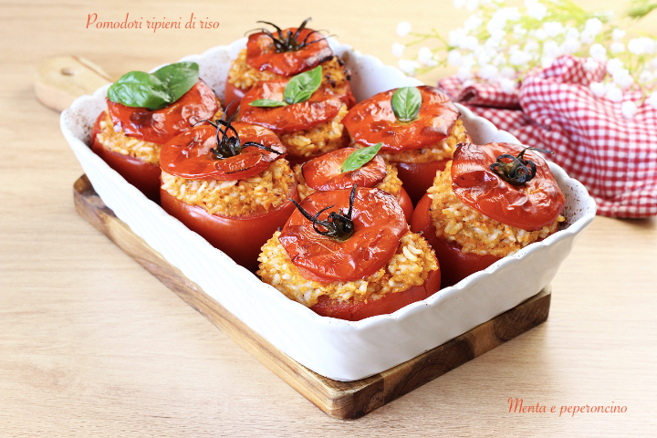 Pomodori ripieni di riso