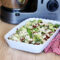 Couscous con zucchine a vapore, pomodori secchi e olive