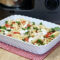 Pasta fredda con peperoni e burrata