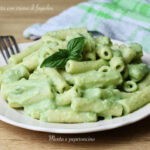 Pasta con crema di fagiolini