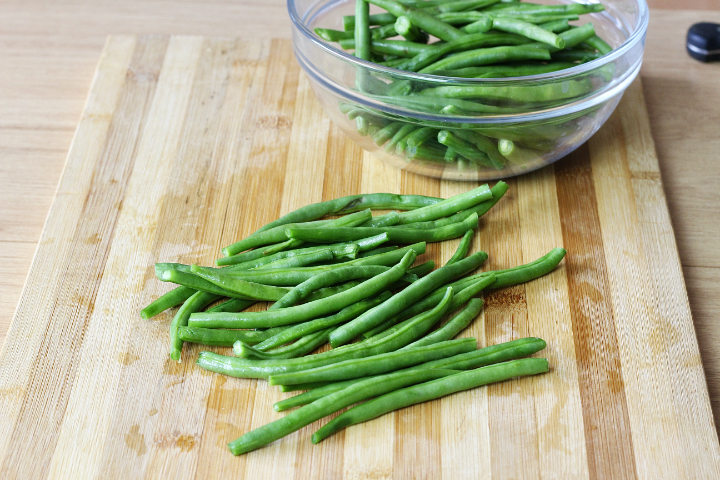 Fagiolini ammollicati alla soia al forno