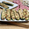 Zucchine ripiene di tonno in padella