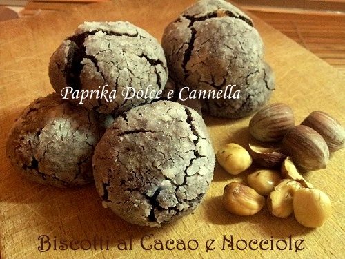 Biscotti al Cacao e Nocciole (senza burro)