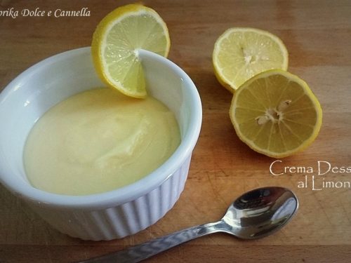 Crema Dessert al Limone (ricetta velocissima!)