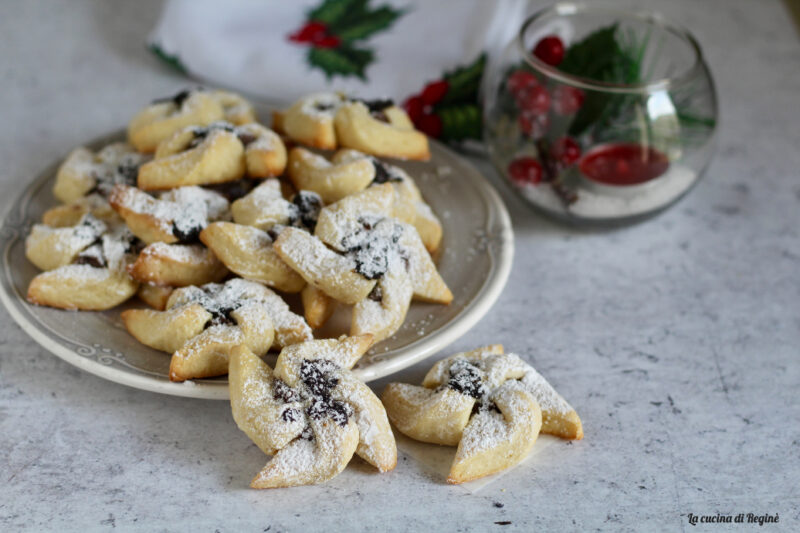 Biscotti girandole alla nutella