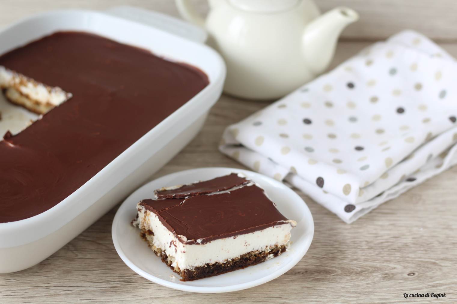 tiramisù pinguino senza uova