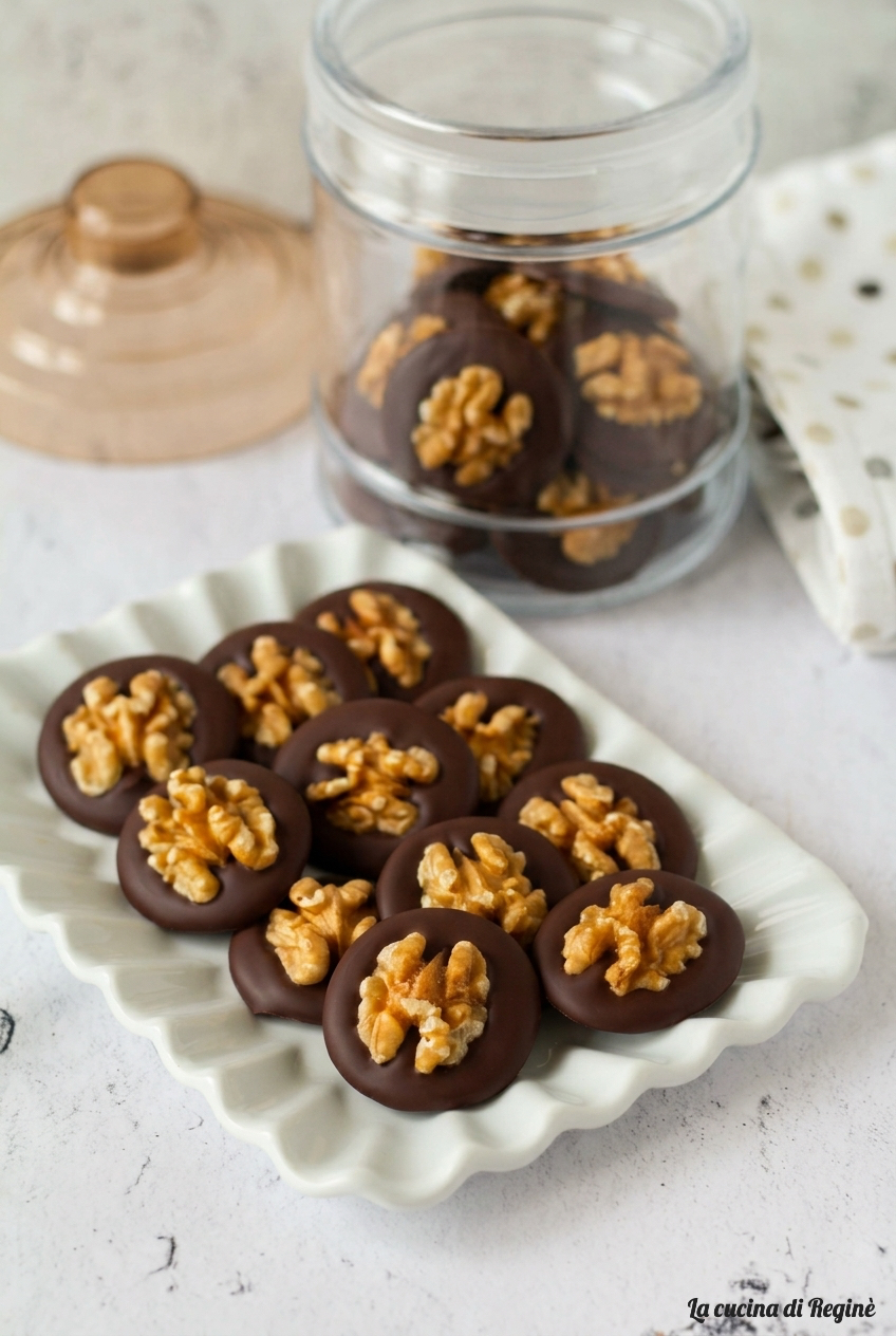 cioccolatini alle noci