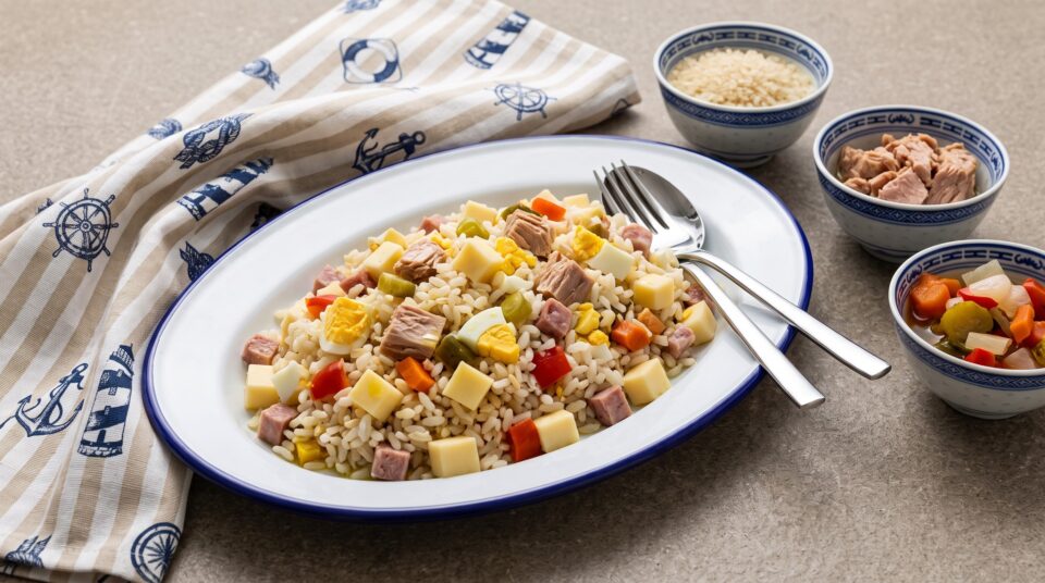 Insalata di riso per uno 
