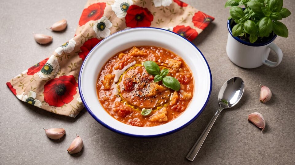 pappa al pomodoro per una persona