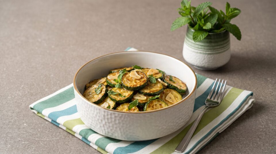 Zucchine alla scapece per una persona