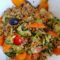 Insalata Fredda di Lenticchie, Carote e Zucchine Grigliate