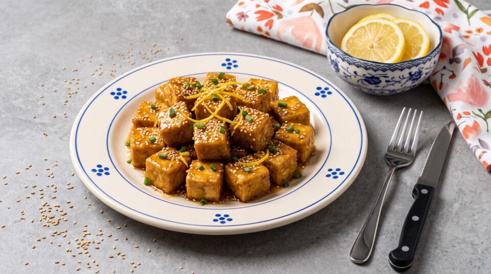 Tofu limone e soia