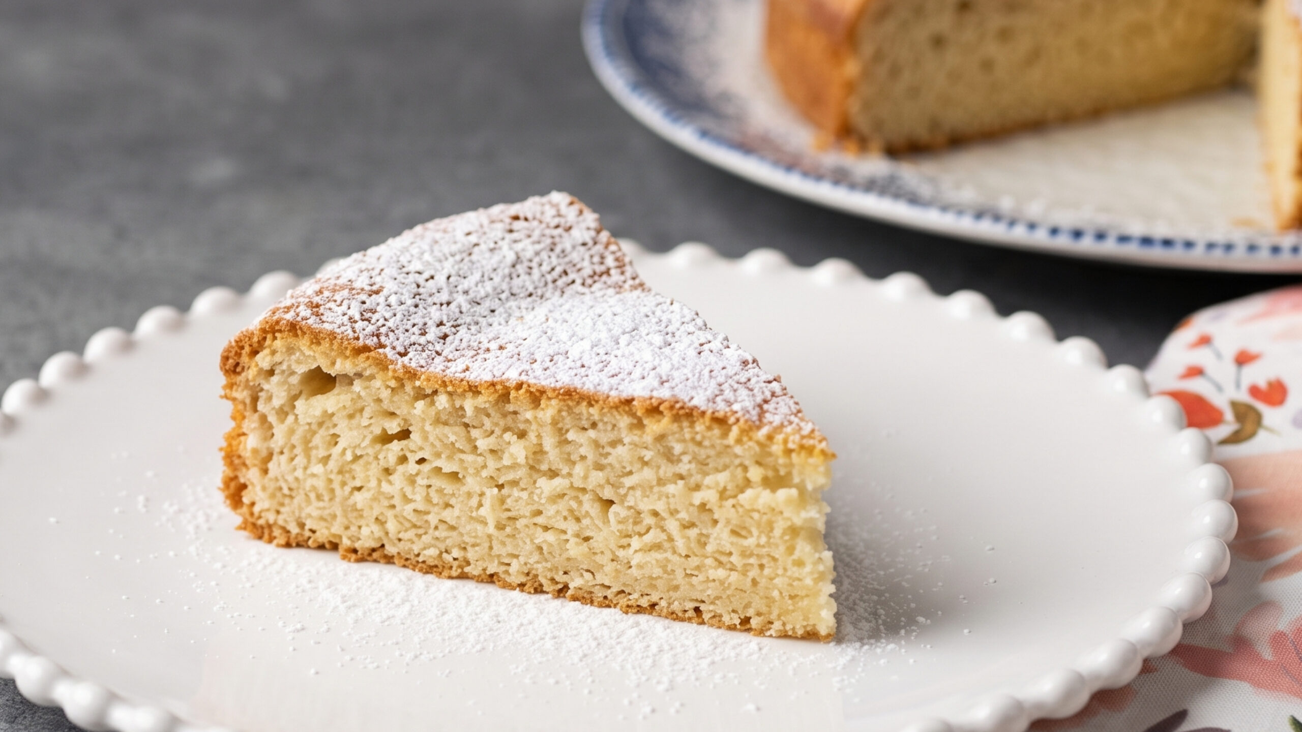 torta della nonna vegana