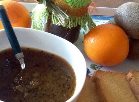 Marmellata di arance e kiwi