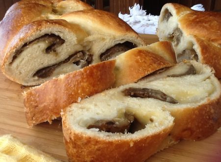 Treccia di pan brioche a lievitazione naturale