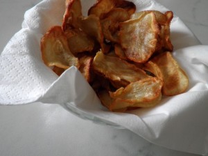 Chips di Topinambur con erbe aromatiche