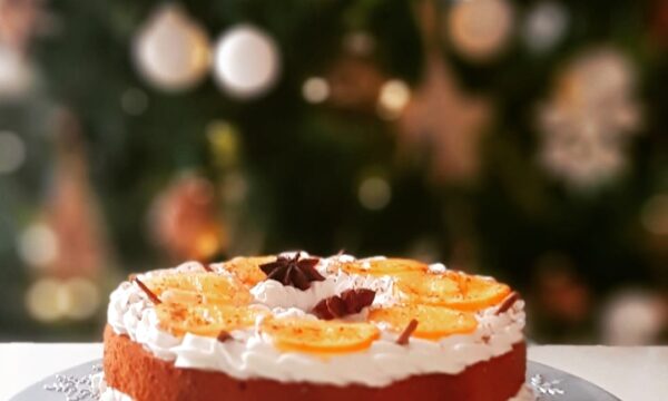 Chiffon Cake arancia e cannella