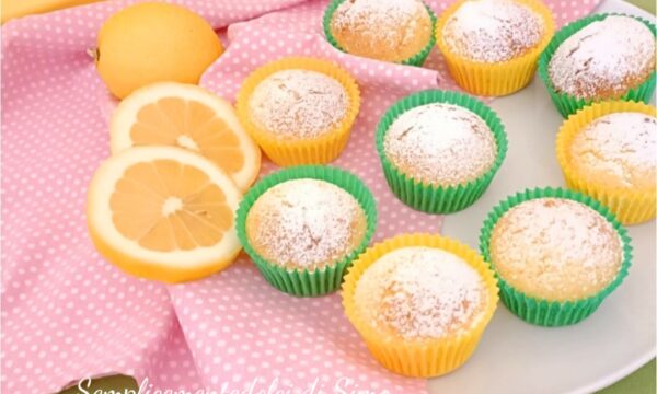 Muffin ricotta e limone