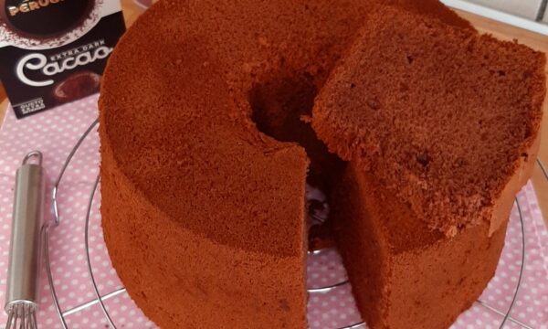 Chiffon Cake al cacao fondente