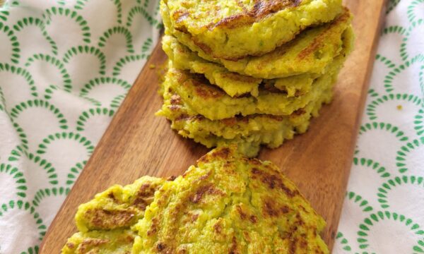 Focaccine veloci al cavolfiore e curry