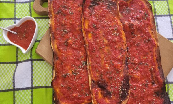 Lingue di pizza croccanti e veloci