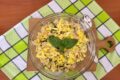 Pasta fredda tonno e zucchine -con uovo grattugiato